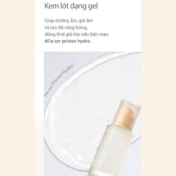 Code Glokolor Fix-on Primer Hydro 30ml Kem Lót Dưỡng Ẩm, Căng Bóng, Giữ Nền Mịn Mượt 8