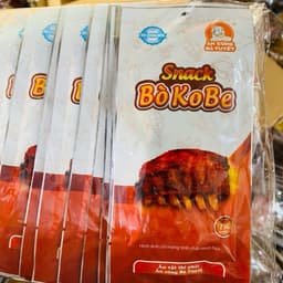 Sỉ 30 Gói Bò KoBe Ăn Cùng Bà Tuyết  Đồ Ăn Vặt Cổng Trường Siêu Hót Chua Snack Food Cay 5