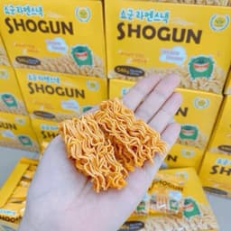 Sỉ thùng 30 gói mì ăn liền shogun, mì ăn liền trẻ em tẩm vị shogum gói 18g,mì ăn liền phô mai ăn vặt siêu ngon Cay Miến 2