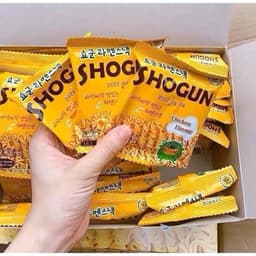 Sỉ thùng 30 gói mì ăn liền shogun, mì ăn liền trẻ em tẩm vị shogum gói 18g,mì ăn liền phô mai ăn vặt siêu ngon Cay Miến 3