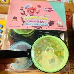 Khay 20 chiếc chảo kẹo bánh quy socola siêu hot cho bé 2