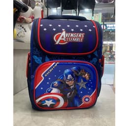 Balo học sinh chống gù - BLHS01 - họa tiết Avengers – Captain America 1