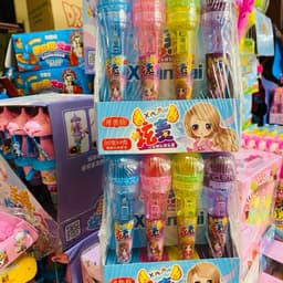 Sỉ vỉ 20  kẹo micro kèm đèn, kẹo đồ chơi micro kẹo mút, kẹo mút đồ chơi micro Toy 3