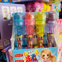 Sỉ vỉ 20  kẹo micro kèm đèn, kẹo đồ chơi micro kẹo mút, kẹo mút đồ chơi micro Toy 1