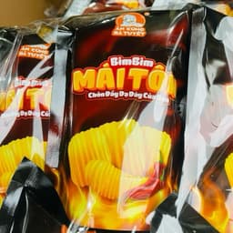 Sỉ bịch 12 gói bim bim mái tôn Ăn Cùng bà Tuyết hàng chuẩn, bim bim mái tôn,mái gói, bim bim mái bờ Snack Food 2