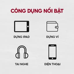 Túi Xách Da Thật Nam LECOS LT6 Cao Cấp Đeo Chéo Công Sở Sang Trọng Thời Trang Nam 3