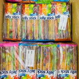 Bịch 20 gói x6 que thạch ống vị trái cây mix, thạch que vị trái cây gói 6 cái Ăn Vặt Food Snack 2
