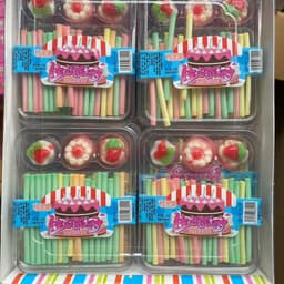 Sỉ Hộp 20 khay kẹo tăm lạnh nến sinh nhật Siêu nhiều cho bé Candy Snack Chua Snack Chua 5