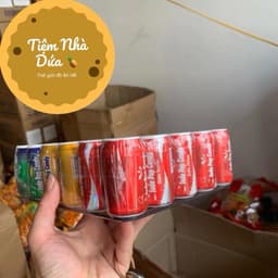 Sỉ Kẹo C (vỉ x 30 lon) Hình Lon Coca / Soda Pop Candy Hình Lon Nước Ngọt 4