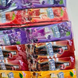 Dây 200 gói trà bột trái cây 6 vị pha nước tiện lợi, bột trái cây pha nước giải khát mùa hè siêu ngon 3