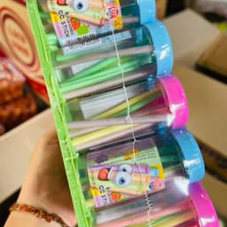 Khay 20c kẹo tăm lạnh giá rẻ siêu ngon cho bé, kẹo que tăm lạnh siêu hot 5