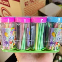 Khay 20c kẹo tăm lạnh giá rẻ siêu ngon cho bé, kẹo que tăm lạnh siêu hot 3