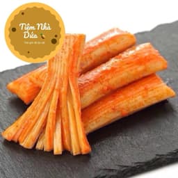 Túi 30c Thanh Cua Gấu Trắng 35, 2 màu hồng xanh, thanh cua 35 Siêu Ngon Hấp Dẫn Food Cay 2