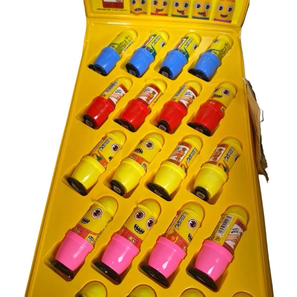 Vỉ 20 cây kẹo son đùn hình minion đáng yêu siêu ngon cho bé Đồ Chơi