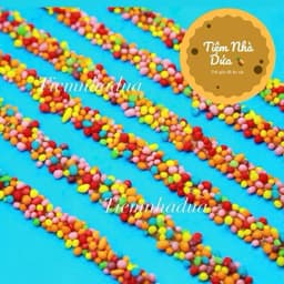 Sỉ Dây 20 thanh kẹo dẻo dây hạt sắc màu chua chua ngọt ngọt siêu ngon , kẹo dẻo dây hạt dài siêu nhiều siêu ngon cho bé 4
