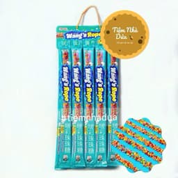 Sỉ Dây 20 thanh kẹo dẻo dây hạt sắc màu chua chua ngọt ngọt siêu ngon , kẹo dẻo dây hạt dài siêu nhiều siêu ngon cho bé 1