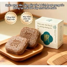 XÀ PHÒNG GỘI ĐẦU THẢO MỘC HÀ THỦ Ô – LÀM SẠCH DA ĐẦU, DƯỠNG TÓC MỀM 1