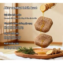 XÀ PHÒNG GỘI ĐẦU THẢO MỘC HÀ THỦ Ô – LÀM SẠCH DA ĐẦU, DƯỠNG TÓC MỀM 4