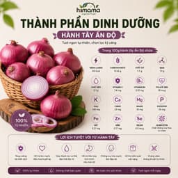 [Hỏa tốc HCM] Hành tím Khô Ấn Độ - Hành Tím Khô, Tươi Ngọt, Thơm Nồng - Gia Vị Cho Mọi Món Ăn 2