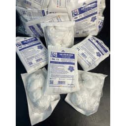 ( GIÁ RẺ ) Gạc Cầu Thấm Hút Rửa Vết Thương Fi30 x 1 Lớp - Gạc Tròn Y Tế Gói 10 Miếng 2