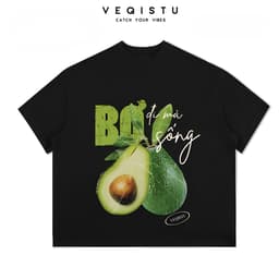 Áo thun BOXY Local Brand VEQISTU "Thay lời trái nói" Áo Thun Boxy Form Rộng Unisex Nam Nữ  250Gsm Cotton 4