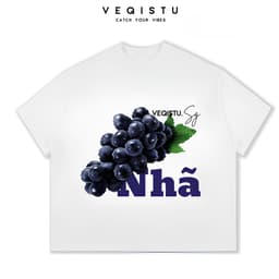 Áo thun BOXY Local Brand VEQISTU "Trái  Tính" Áo Thun Boxy Form Rộng Unisex Nam Nữ Tay Ngắn  250Gsm Cotton 8