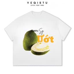 Áo thun BOXY Local Brand VEQISTU "Trái  Tính" Áo Thun Boxy Form Rộng Unisex Nam Nữ Tay Ngắn  250Gsm Cotton 6