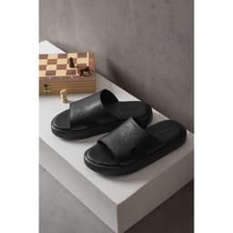 Dép Nam Quai Ngang BUTUNI Nova S Cut-Out FeatherSlide Dép Da Bò Thời Trang Bảo Hành 12 Tháng 4