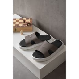 Dép Nam Quai Ngang BUTUNI Nova S Cut-Out FeatherSlide Dép Da Bò Thời Trang Bảo Hành 12 Tháng 5