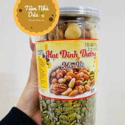 Giá sỉ Granola Siêu Hạt Mix Các Loại Hạt Cao Cấp Không Yến Mạch, Không đường Hộp 500g Food 1