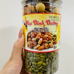 Giá sỉ Granola Siêu Hạt Mix Các Loại Hạt Cao Cấp Không Yến Mạch, Không đường Hộp 500g Food 5
