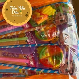 Bịch 30 thanh đồ chơi chong chóng kẹo dẻo, chong chóng kèm kẹo dẻo đồ ăn Toy Toy 3