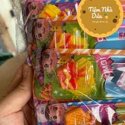 Bịch 30 thanh đồ chơi chong chóng kẹo dẻo, chong chóng kèm kẹo dẻo đồ ăn Toy Toy 2