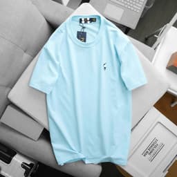 Áo thun nam basic logo thêu 3bros chất vải cotton 4 chiều lạnh , form không ôm , bigisze 130kg 8