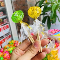 sỉ lọ 30 que kẹo mút mạch nha siêu ngon cho bé Snack Chua Candy Ăn Vặt kẹo  mạch Food 4