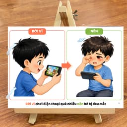 Thẻ Flash EVON BABY dạy bé tập nói - NGUYÊN NHÂN & KẾT QUẢ 5