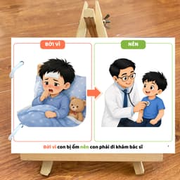 Thẻ Flash EVON BABY dạy bé tập nói - NGUYÊN NHÂN & KẾT QUẢ 4