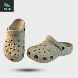 Sục kim cương nam nữ, đế thấp 2,5cm, dép đúc nguyên khối hàng loại 1 4