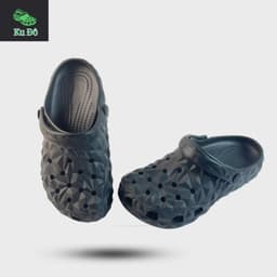 Sục kim cương nam nữ, đế thấp 2,5cm, dép đúc nguyên khối hàng loại 1 5