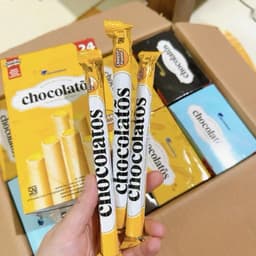 Bánh Cuộn Xốp Chocolatos Nhiều Vị (Sôcôla, Vani, Phô mai) - Hộp 24 gói - HÀNG CHÍNH HÃNG 8