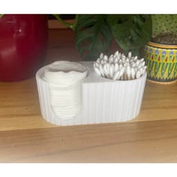 Hộp Đựng Bông Tẩy Trang Tăm Bông 3DLUXI, Giúp Bàn Trang Điểm Gọn Gàng Tiện Lợi, In Từ Nhựa PLA/PETG An Toàn 5