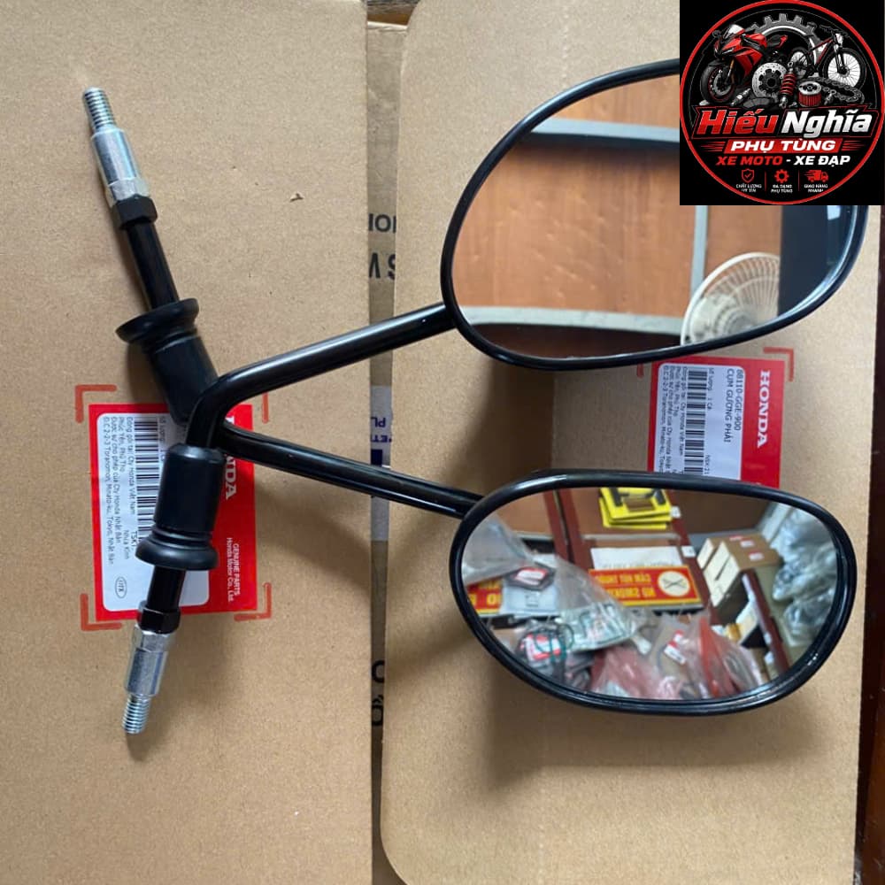 Kính Chiếu Hậu TRÁI hoặc PHẢI Honda Lead 110 SCR Đời Cũ 2009-2012 Chính Hãng - Mã 88210-GGE-900