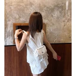 CHSK - BST New Balo CHSK Chần Trám Da Bóng Basic Khoá Xoay mini 7