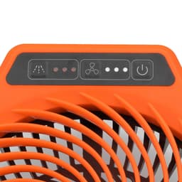 Quạt Làm Mát Phun Sương HUKAN G3-LMF190MM, Tốc Độ Gió Tối Đa 7.3m/s, Lồng 190mm, Dùng Pin Và Điện 5