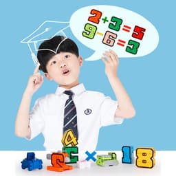 Robot Chữ Số Lắp Ghép Biến Hình Từ Các Con Số 0 - 9 Đồ Chơi Lắp Ráp Cho Bé Phát Triển Tư Duy 7