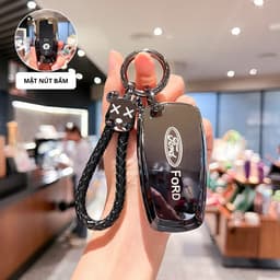 Ốp Chìa Khóa Xe Ford Smartkey Màu Ombre TPU Dành Cho Ranger Wildtrak, Ranger, Everest Chống Trầy Xước KeyChill 9