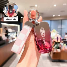 Ốp Chìa Khóa Xe Ford Smartkey Màu Ombre TPU Dành Cho Ranger Wildtrak, Ranger, Everest Chống Trầy Xước KeyChill 8
