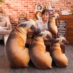 Gấu Bông Chó 3D siêu thực - Món quà độc đáo và bất ngờ mà bạn cần có 2