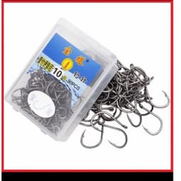 Hộp Lưỡi Câu Cá Tháp Vàng Có Ngạnh ,Chất Liệu Thép Không Gỉ Số 9/10/11/12,Chuyên Câu Cá Rô/Cá Chép/Cá Lóc/Cá Trê/Cá Trạc 1