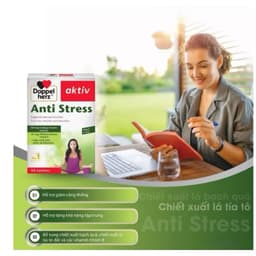 Anti Stress Doppelherz  (Hộp 30 viên) Viên uống giảm stress,hỗ trợ ngủ ngon, giảm căng thẳng, mệt mỏi, 3